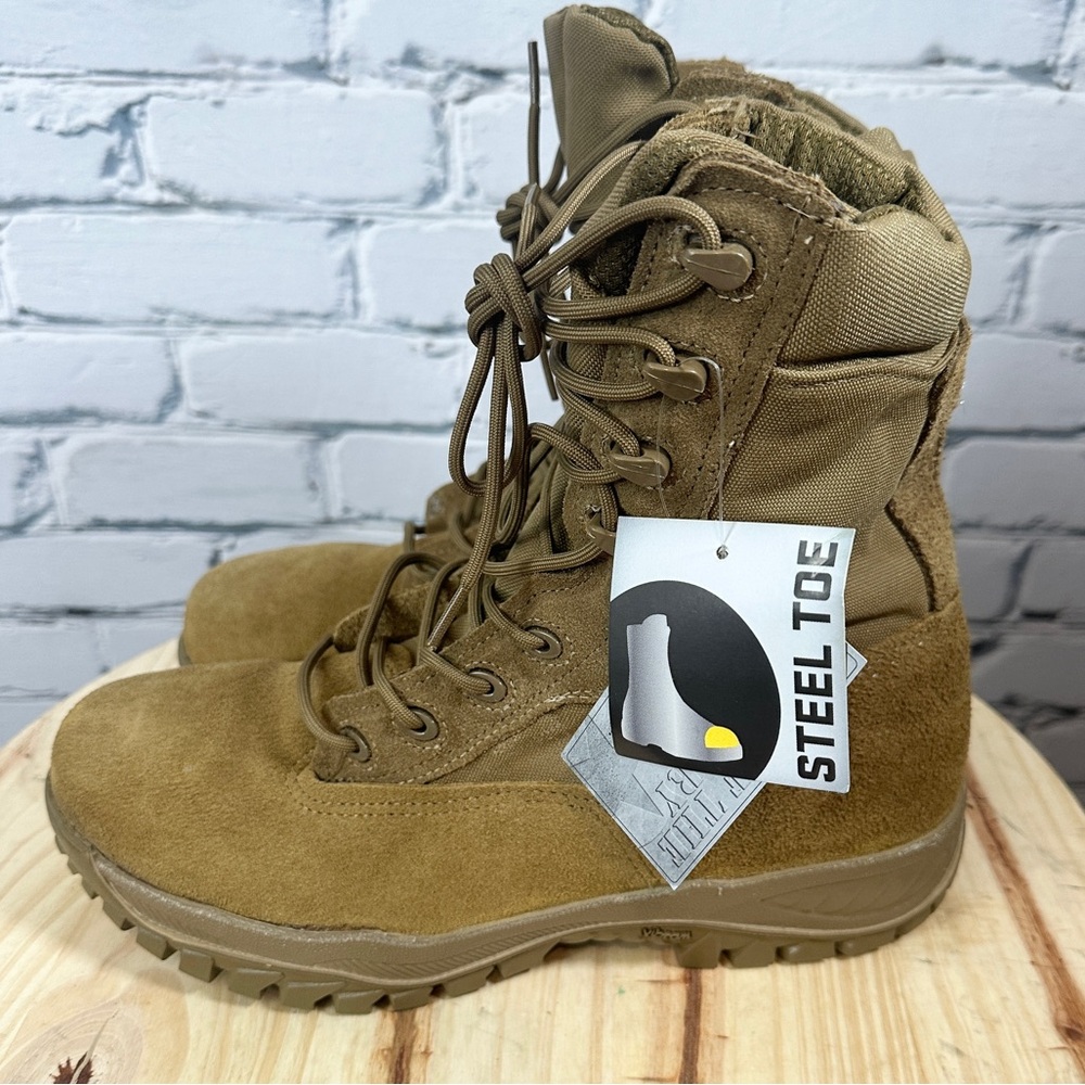 Belleville C312ST Hot Weather Steel Toe Tactical Boot  Mens 11.5 Coyote Military